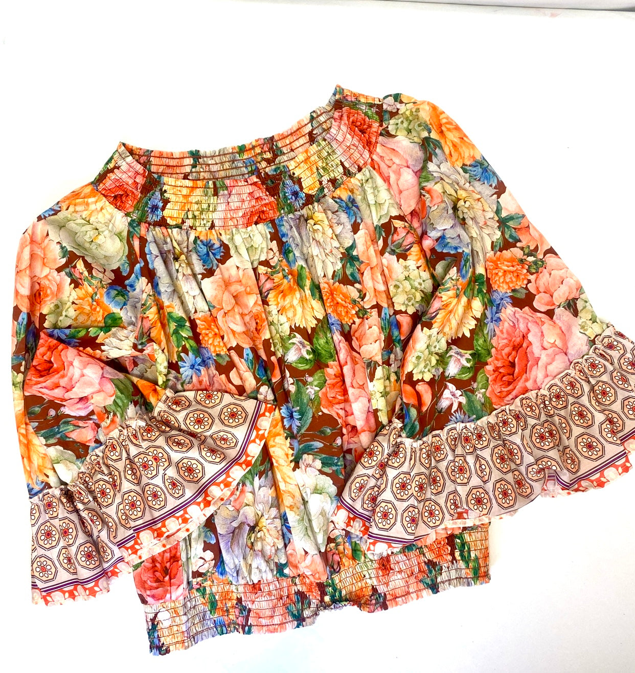 Coral Floral — Top