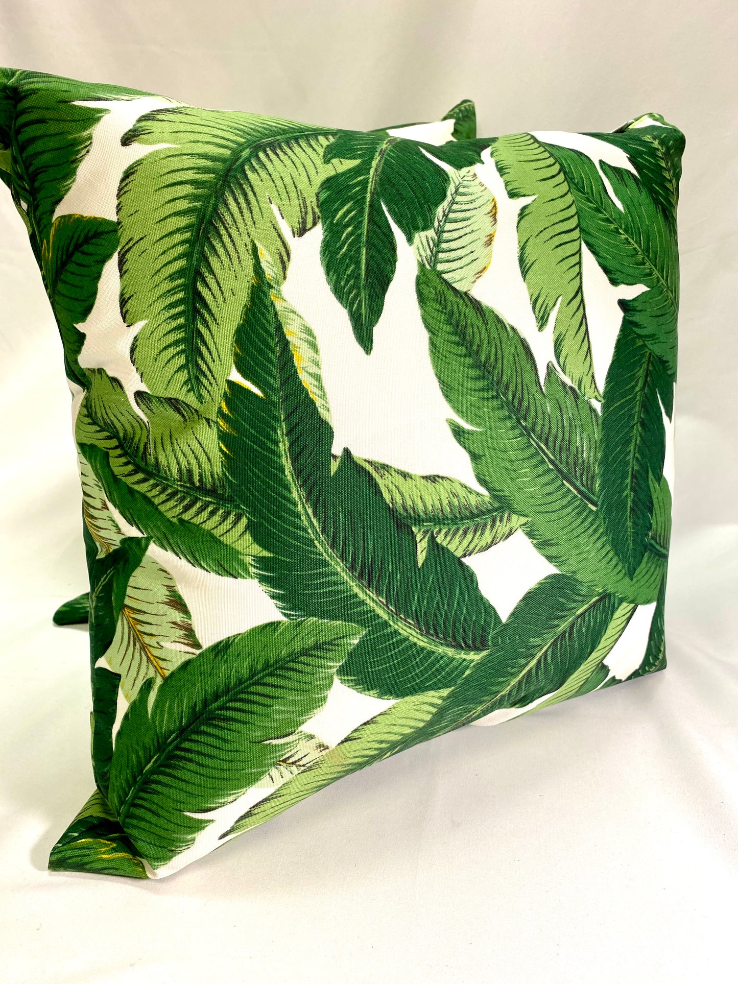 Banana Leaf-O-Rama Throw Pillow