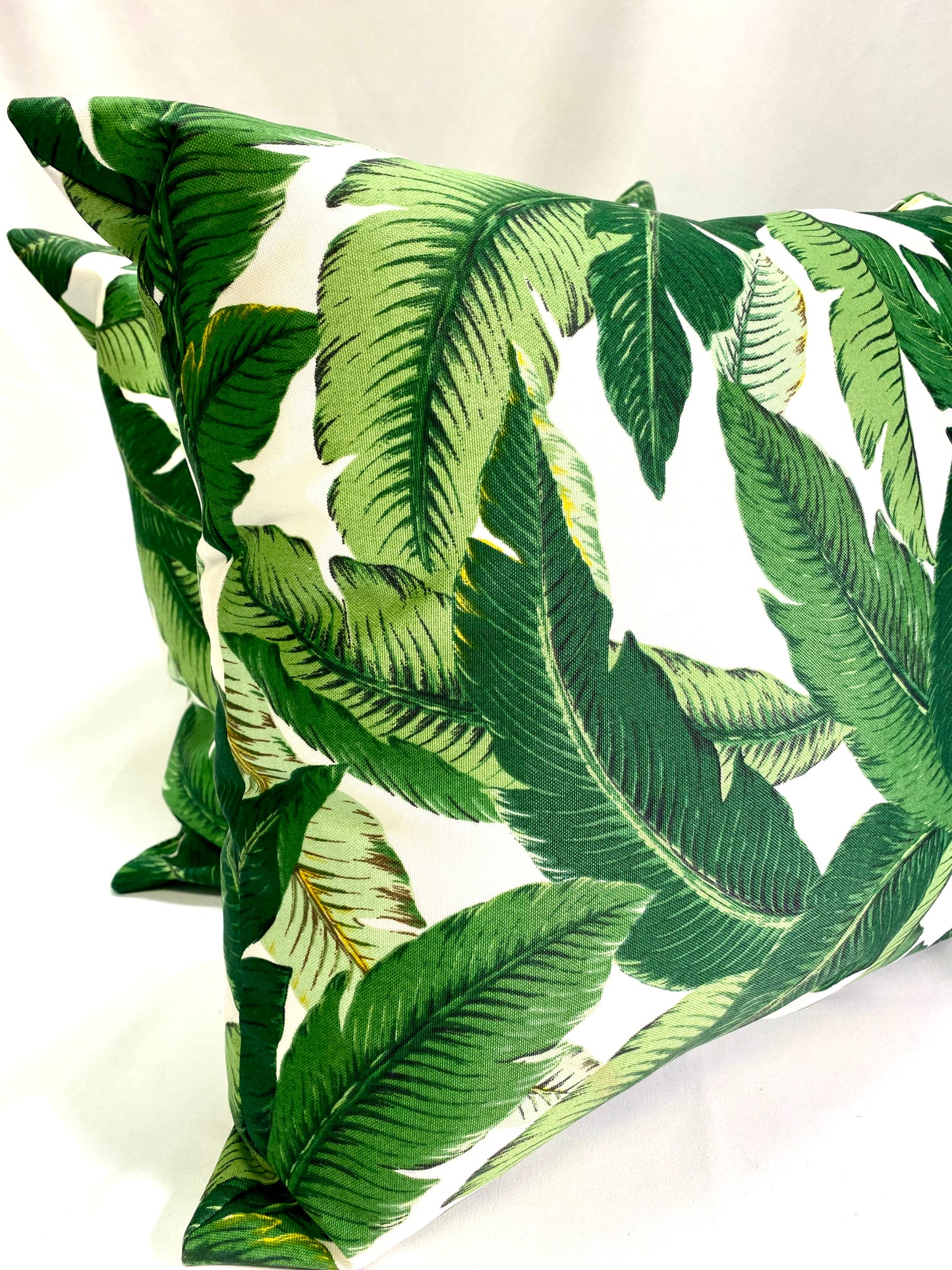 Banana Leaf-O-Rama Throw Pillow