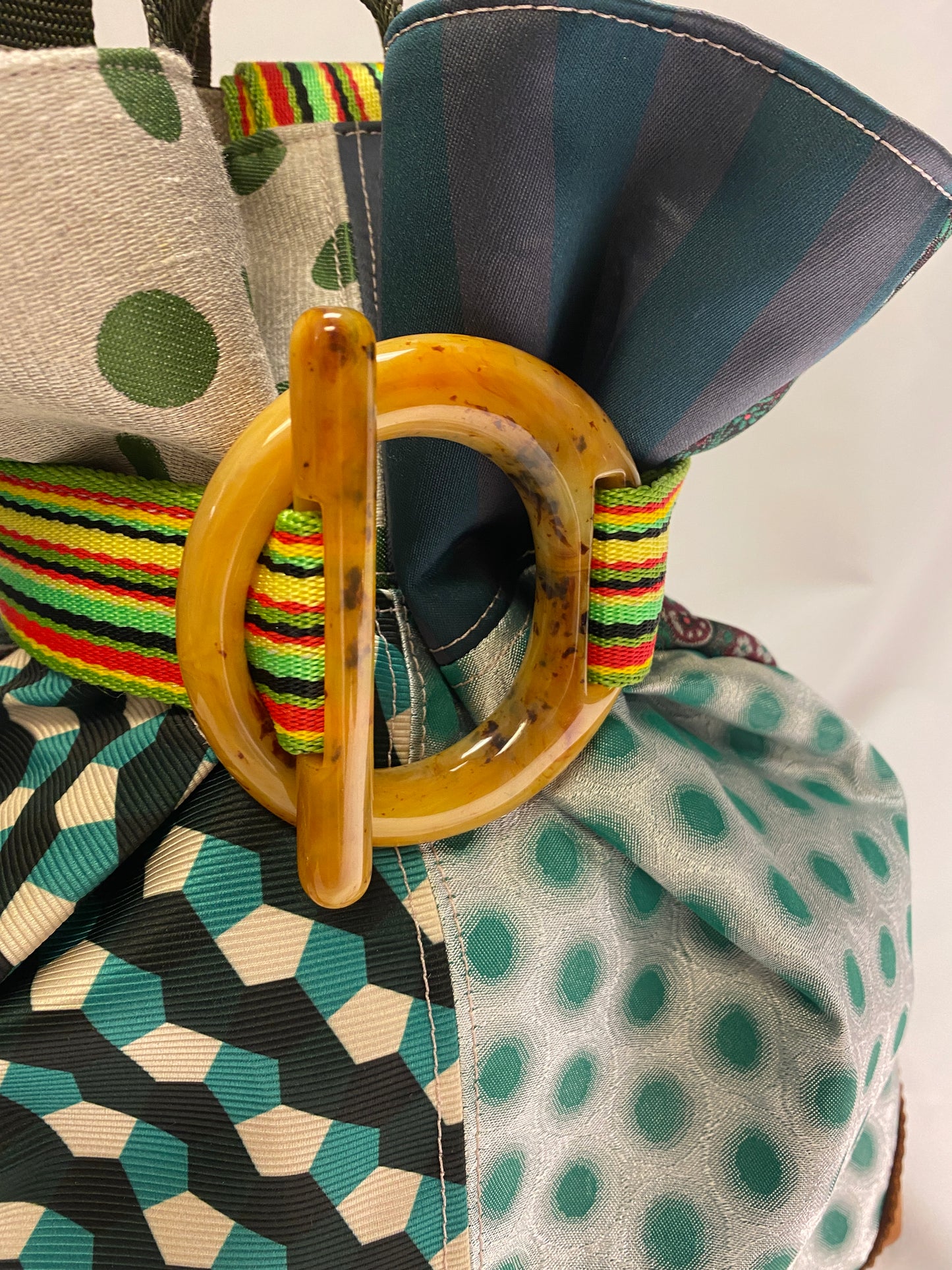 The Buckle Bag — Green