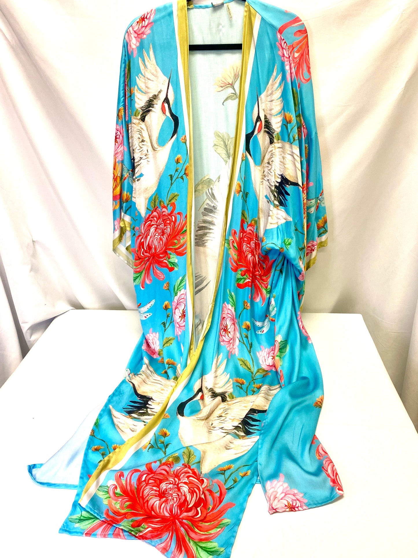 Crane Kimono