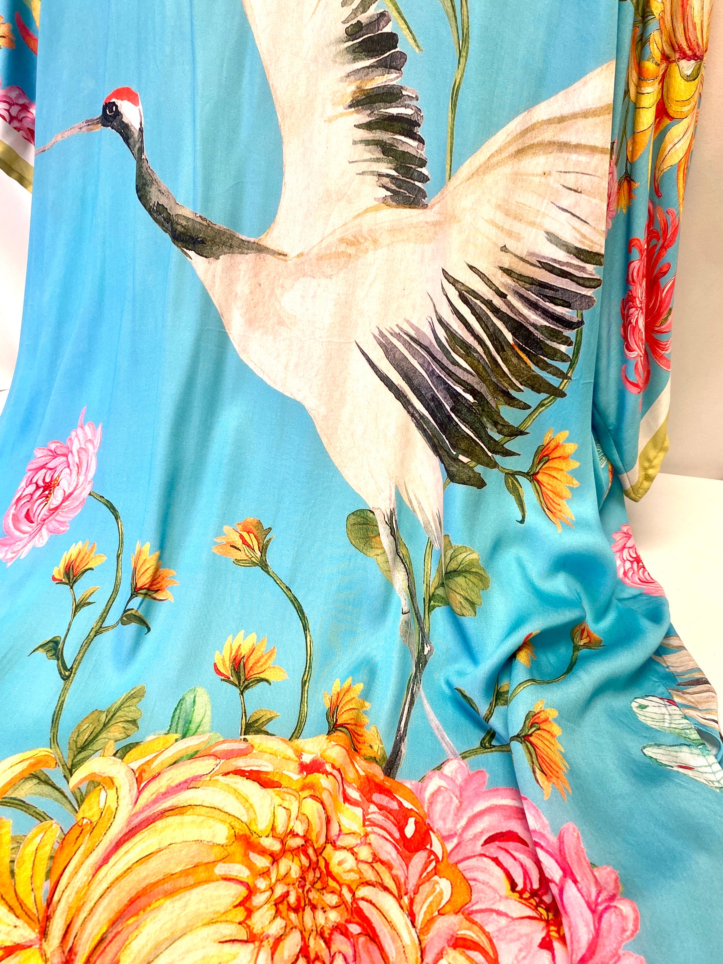 Crane Kimono