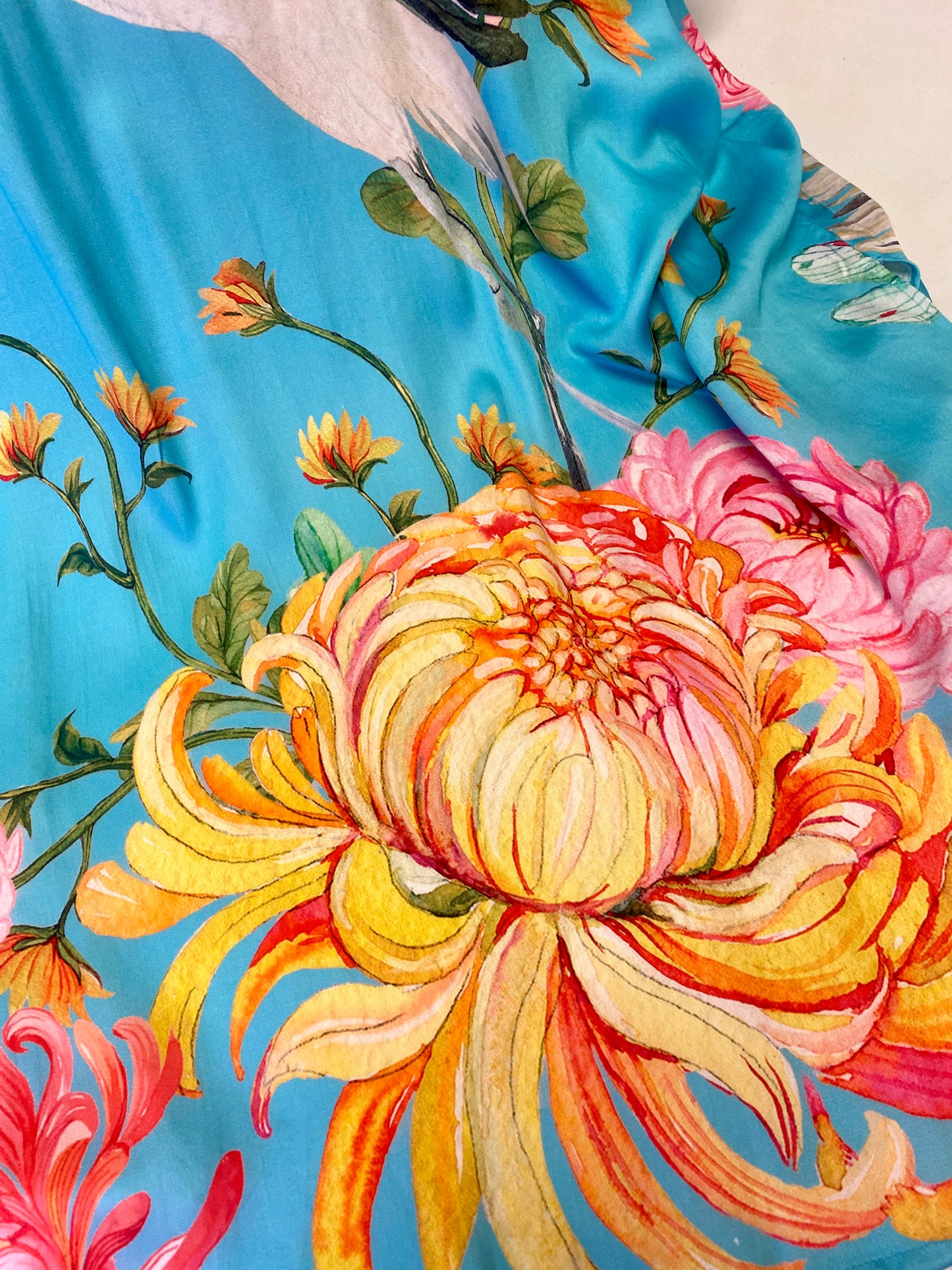 Crane Kimono